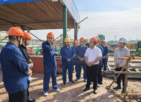 傅利才、郭春建到化工園區(qū)項目現(xiàn)場開展節(jié)前安全檢查