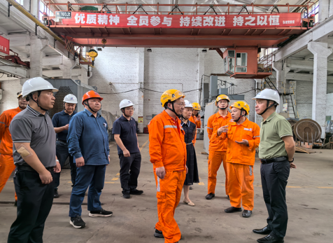  瀘天化集團公司外部董事赴弘旭公司調(diào)研指導(dǎo)工作